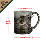 Bass Scene Large Capacity Ceramic Mug - 15oz