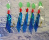 Winged Sabiki Rigs With Swivel
