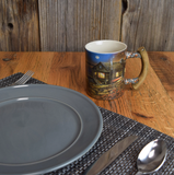 Cabin Scene Large Capacity 3D Ceramic Mug - 15oz