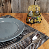 Fishing Creel Salt & Pepper Set