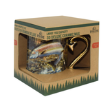 Rainbow Trout Large Capacity 3D Ceramic Mug - 15oz